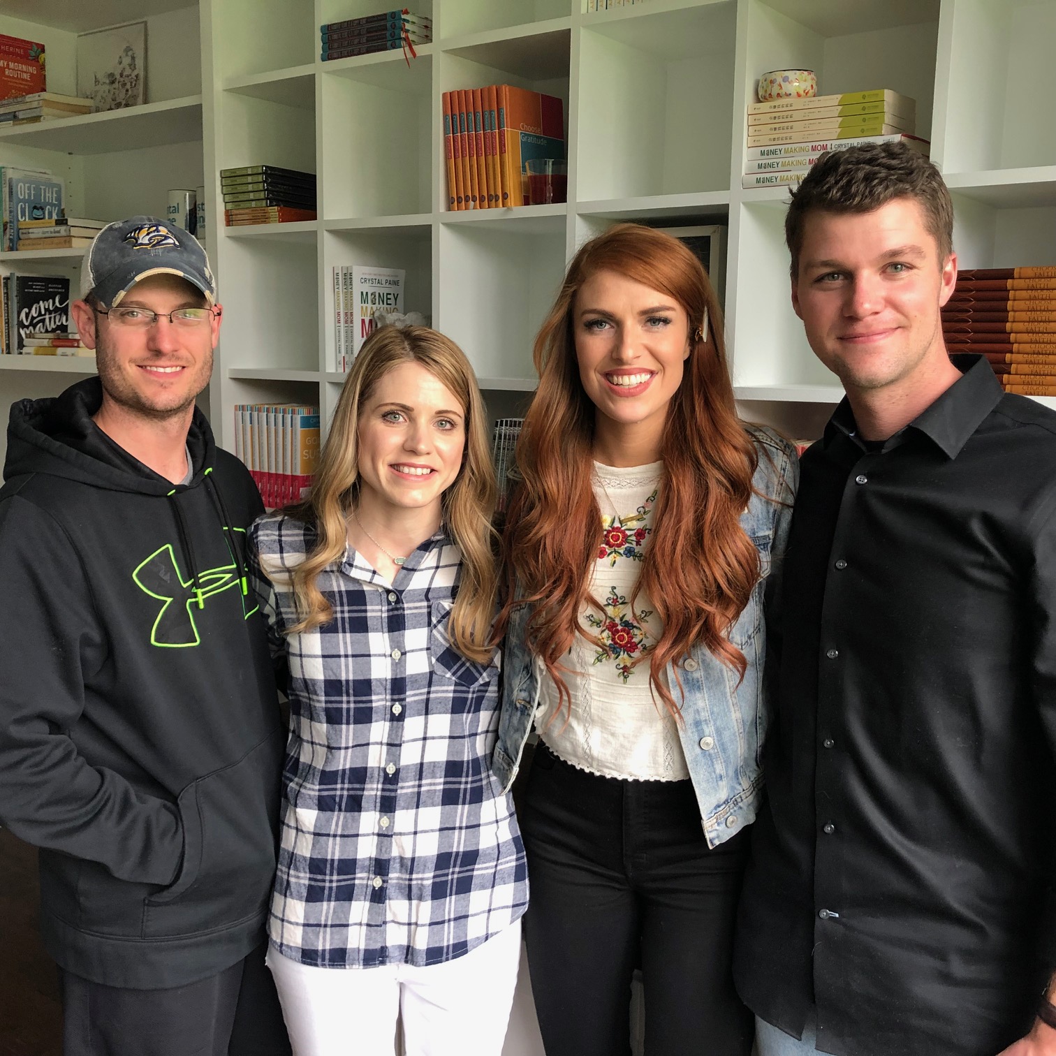 Jesse and Crystal Paine with Audrey & Jeremy Roloff